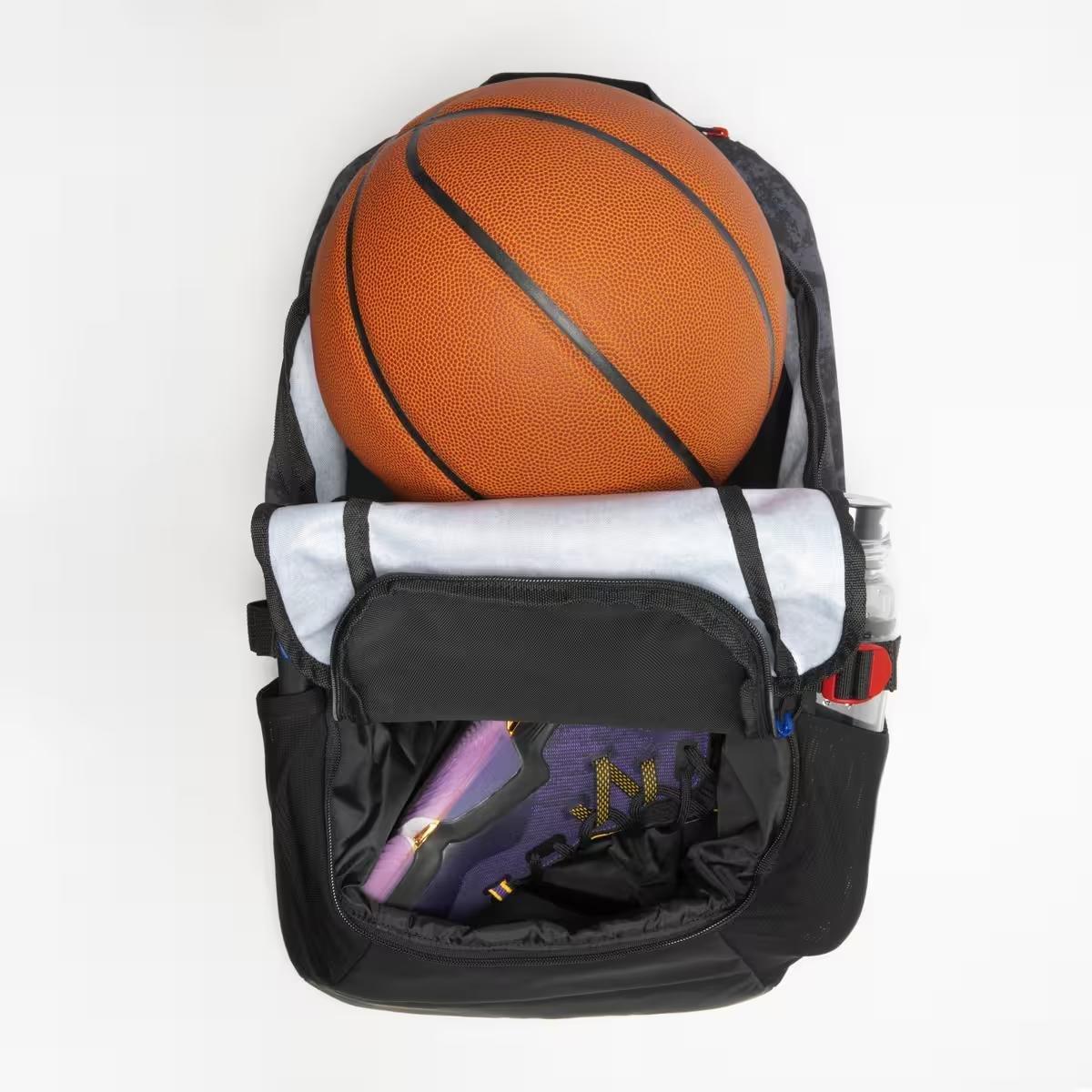 25L Basketball Backpack - Chicago Bulls Nba 500, Red, No Color, large image number 3
