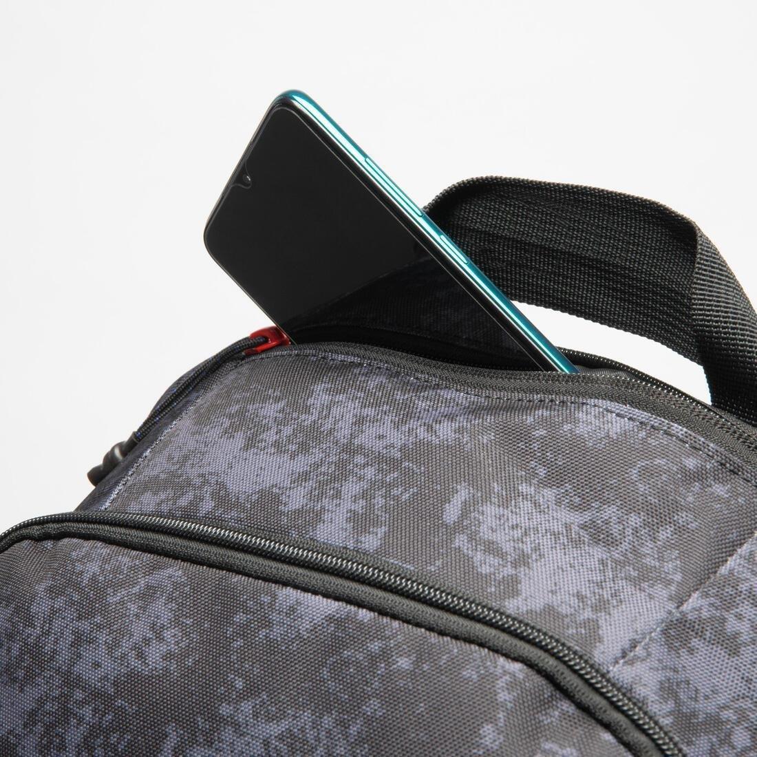 25L Basketball Backpack - Chicago Bulls Nba 500, Red, 5401_000, large image number 13