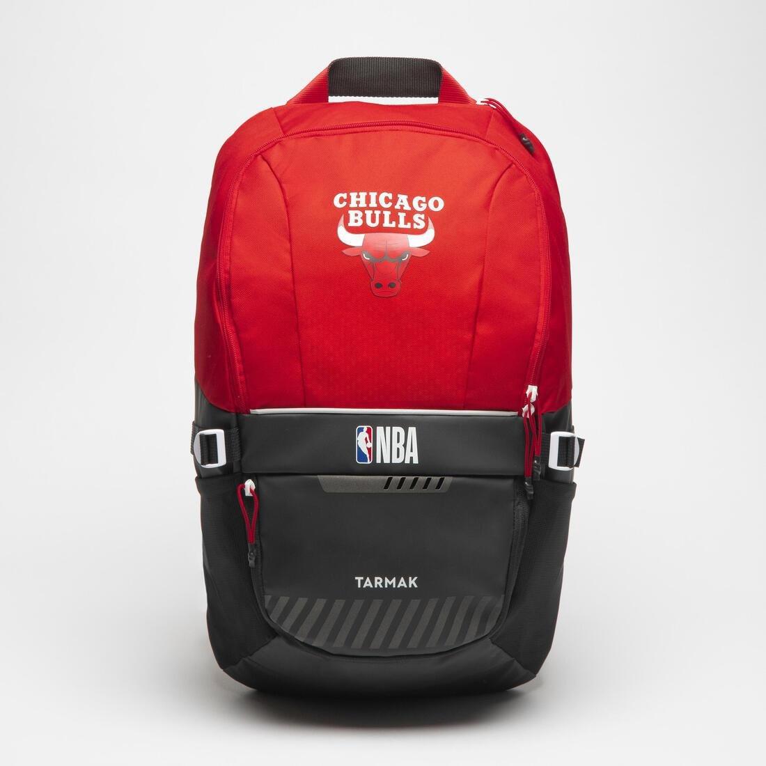 TARMAK - 25L Basketball Backpack - Chicago Bulls Nba 500, Red