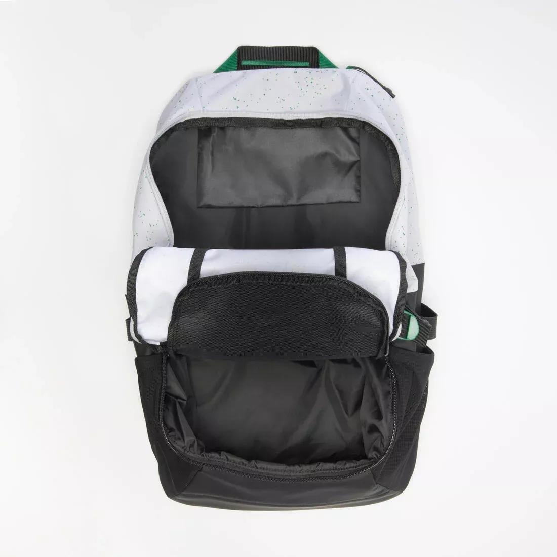 Basketball Backpack 25 L NBA 500, silver grey, No Color, large image number 5