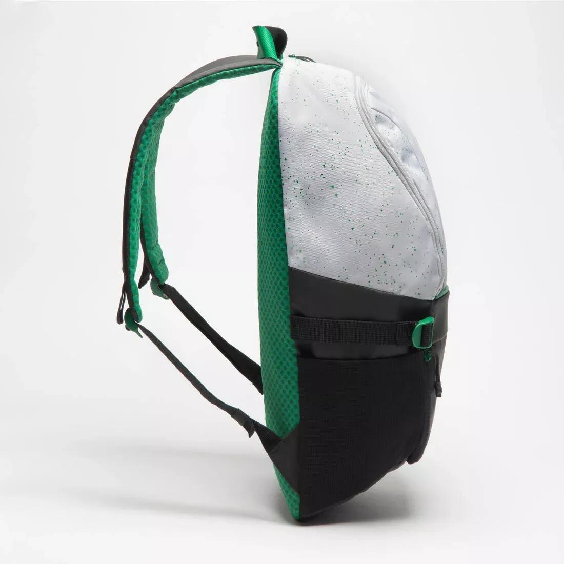 Basketball Backpack 25 L NBA 500, silver grey, No Color, large image number 12