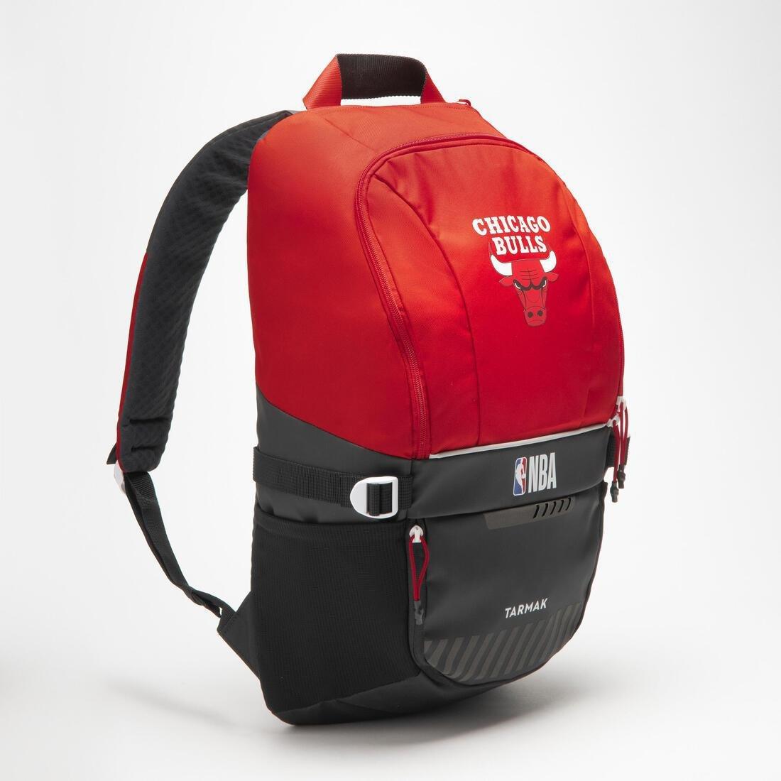 25L Basketball Backpack - Chicago Bulls Nba 500, Pink, No Color, large image number 9