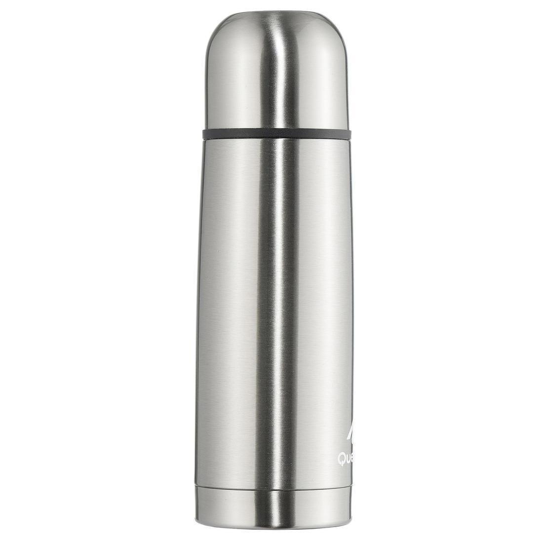 QUECHUA - Stainless Steel Isothermal Bottle - 0.4L, Blue