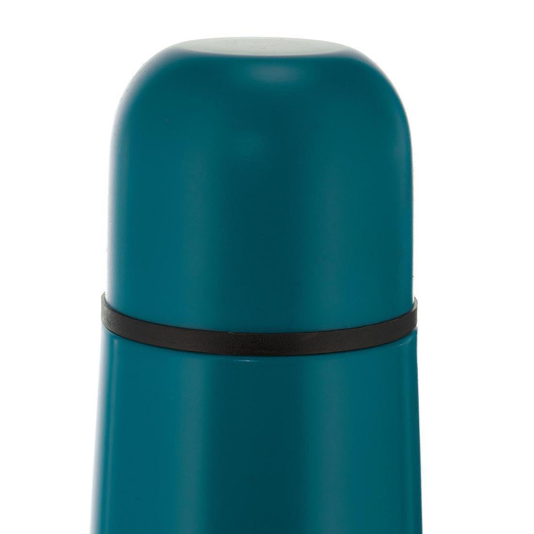 QUECHUA - Stainless Steel Isothermal Bottle - 0.4L, Blue