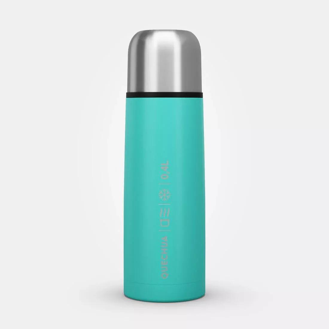 Stainless Steel 0.7 L Insulated Bottle With Cup For Hiking - Metal, Blue, No Color, large image number 2