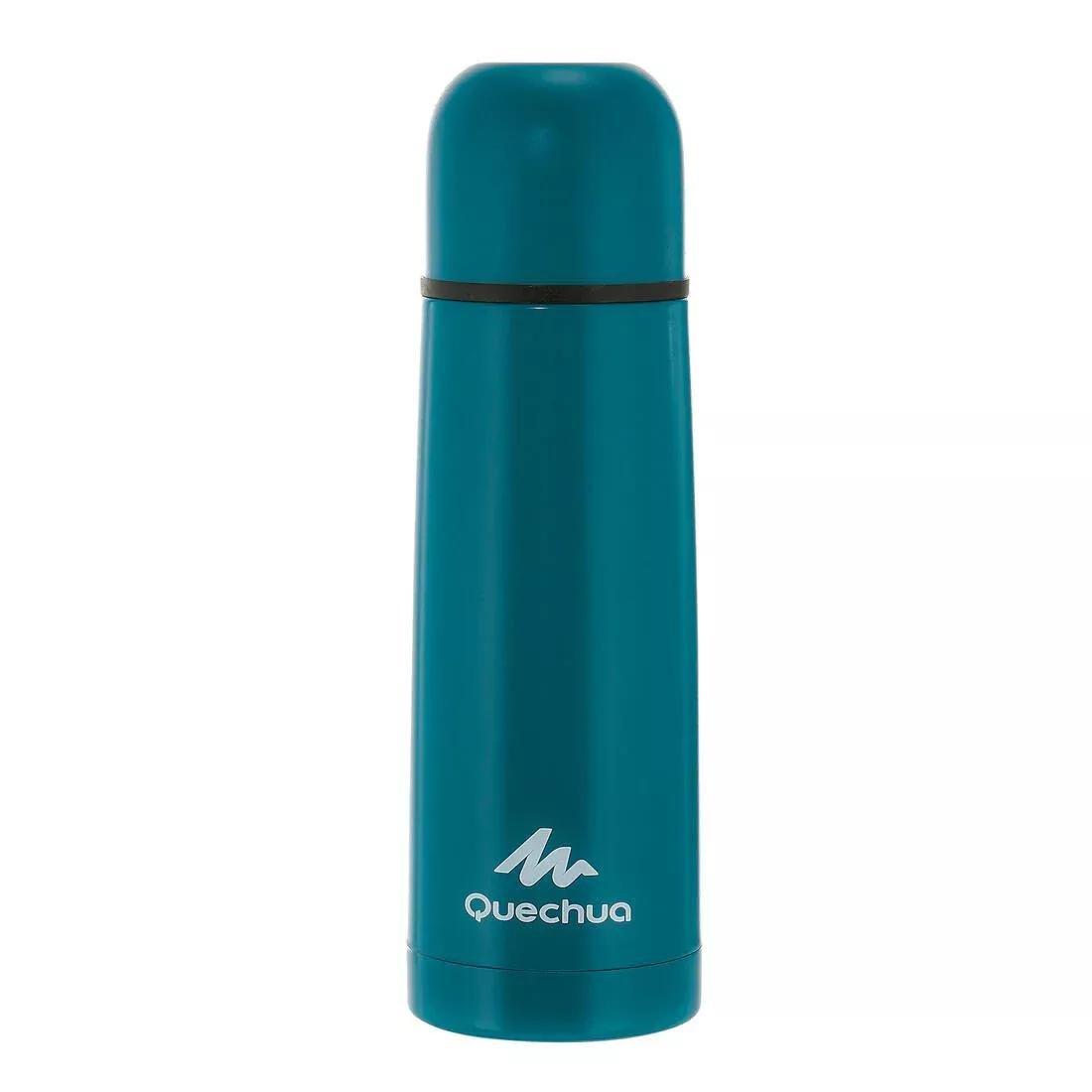 Stainless Steel 0.7 L Insulated Bottle With Cup For Hiking - Metal, Blue, No Color, large image number 3