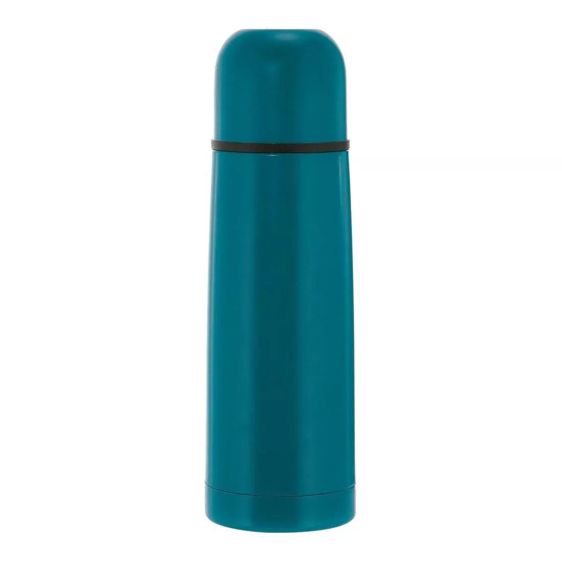 Stainless Steel 0.7 L Insulated Bottle With Cup For Hiking - Metal, Blue, No Color, large image number 5