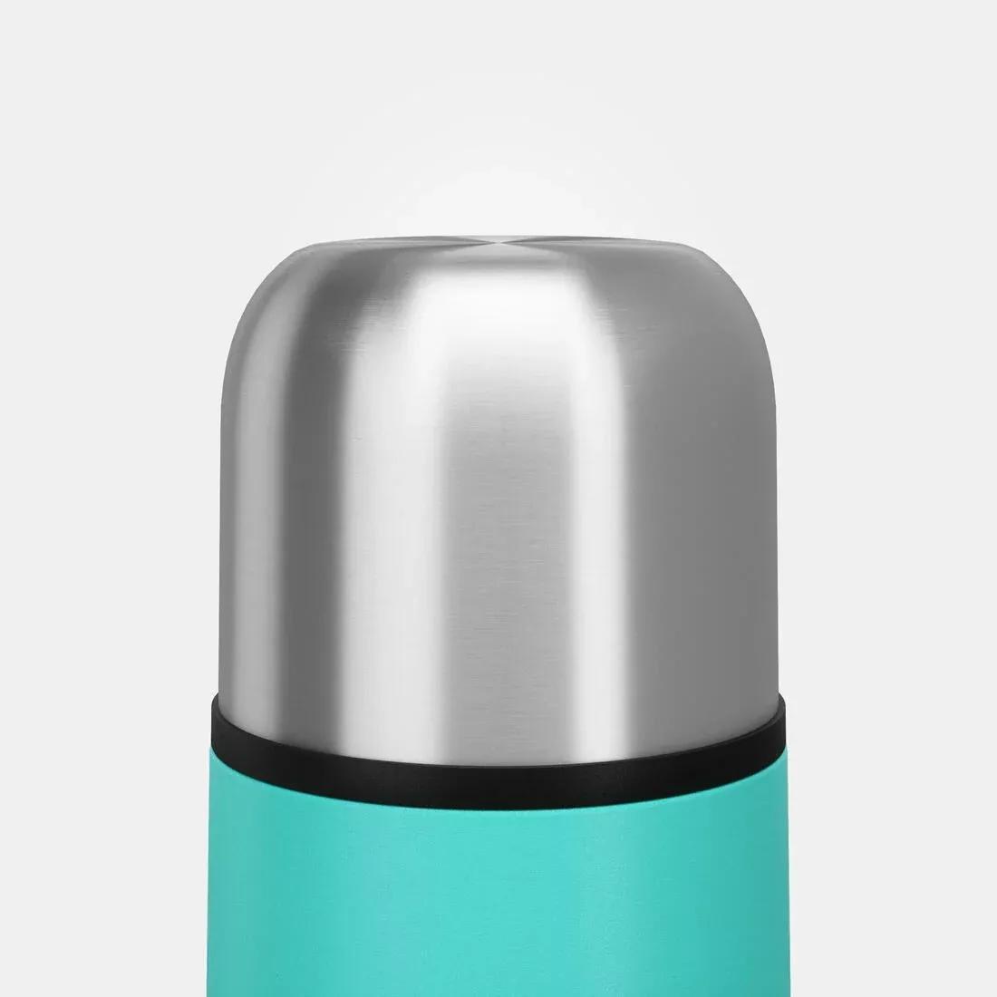 Stainless Steel 0.7 L Insulated Bottle With Cup For Hiking - Metal, Blue, No Color, large image number 11