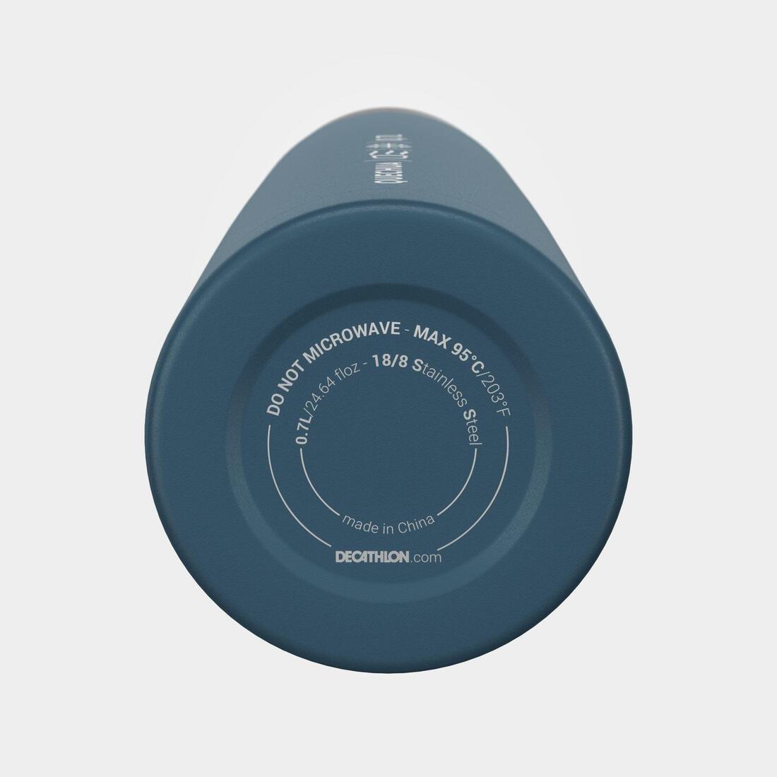 Stainless Steel Isothermal Bottle - 0.7 L, Blue, No Color, large image number 9