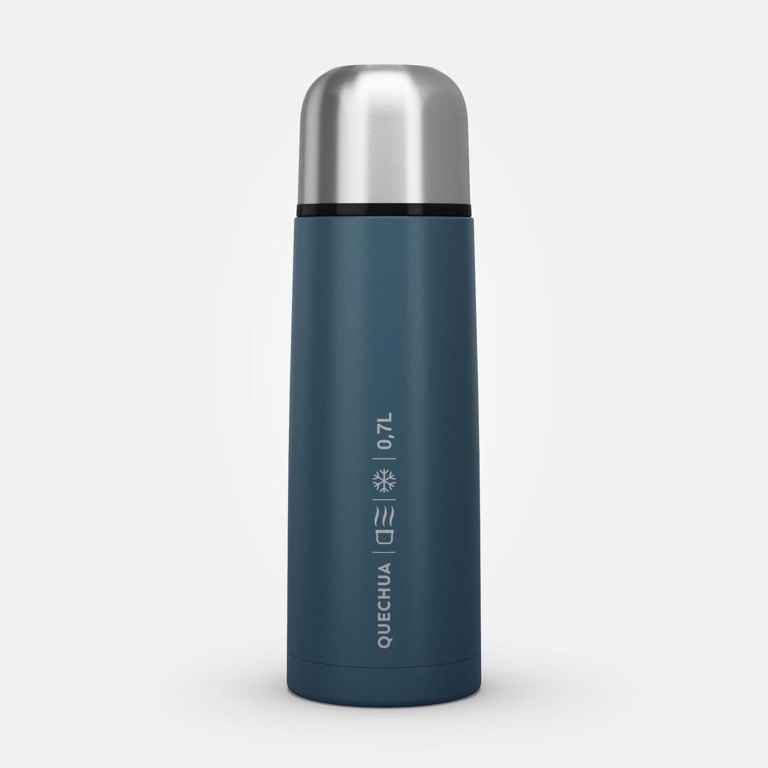 Stainless Steel Isothermal Bottle - 0.7 L, Blue, No Color, large image number 10