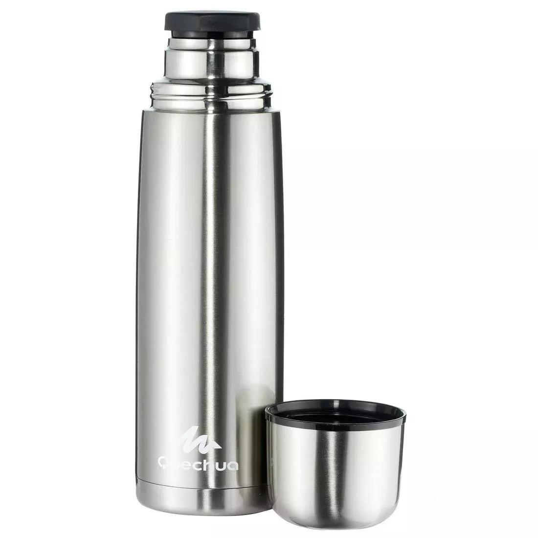 Stainless Steel Isothermal Bottle - 1L, Blue, No Color, large image number 2