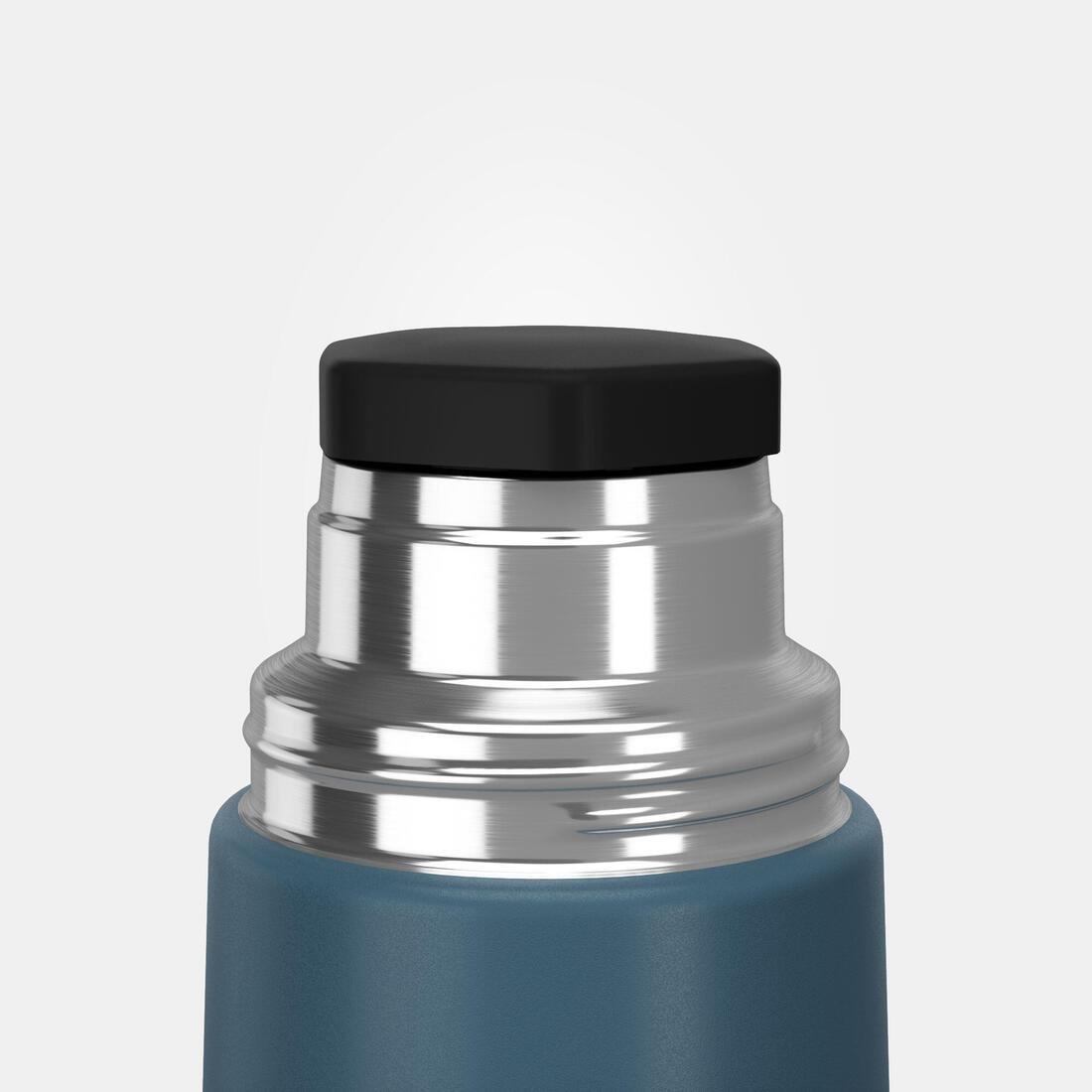 QUECHUA - Stainless Steel Isothermal Bottle - 1L, Blue