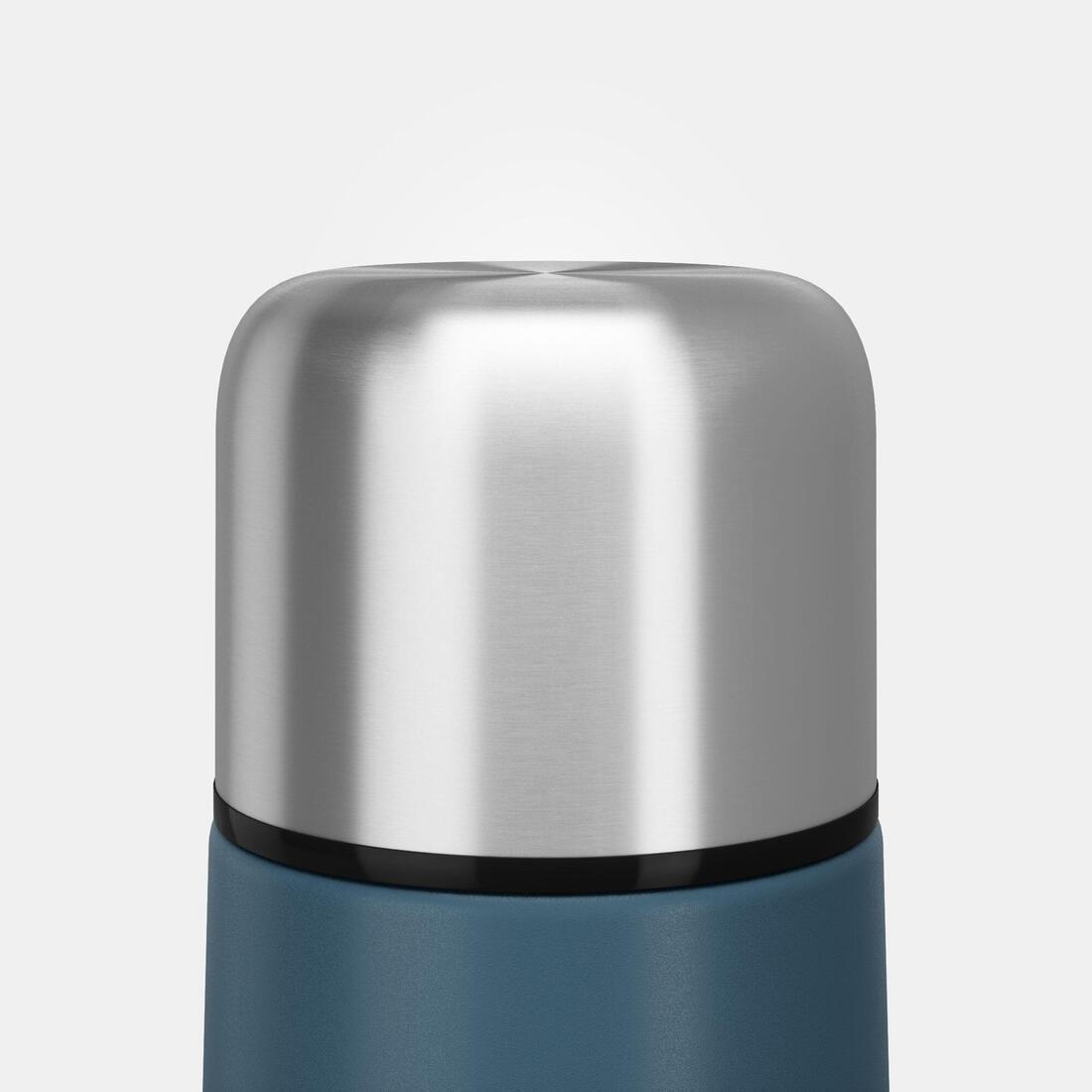 QUECHUA - Stainless Steel Isothermal Bottle - 1L, Blue