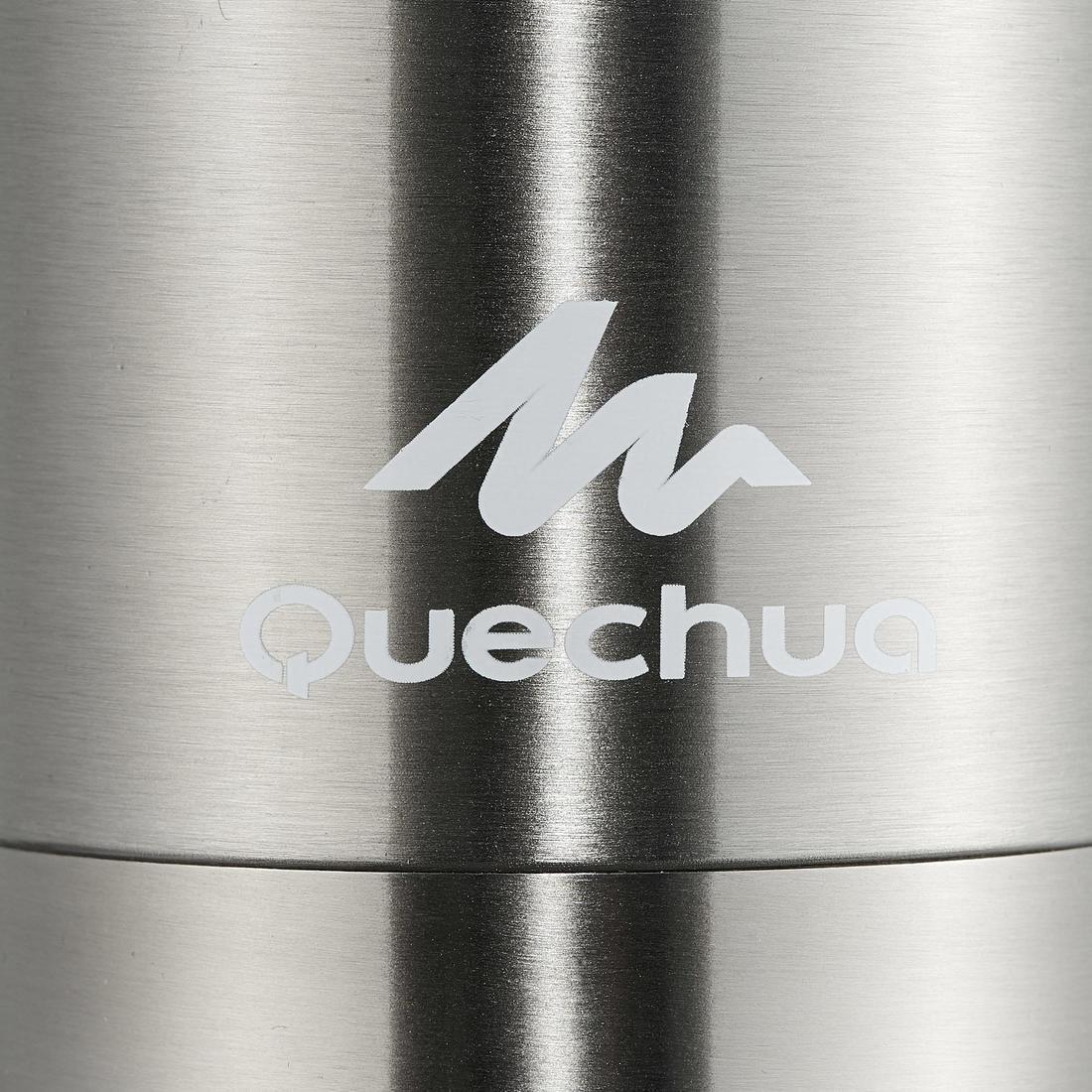 QUECHUA - Stainless Steel Isothermal Bottle - 1L, Blue