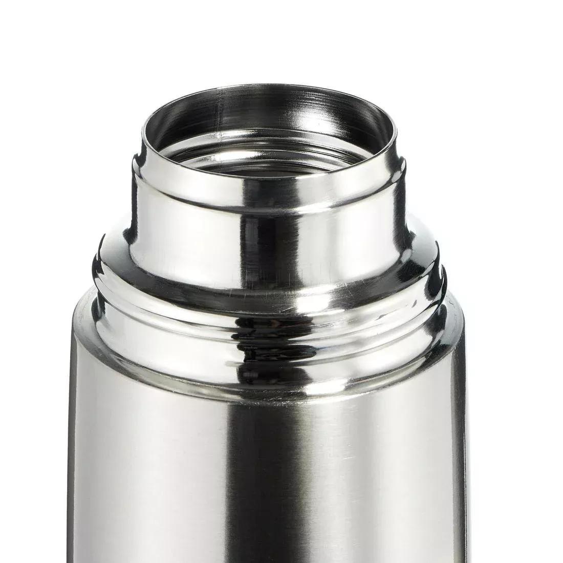 QUECHUA - Stainless Steel Isothermal Bottle - 1L, Blue