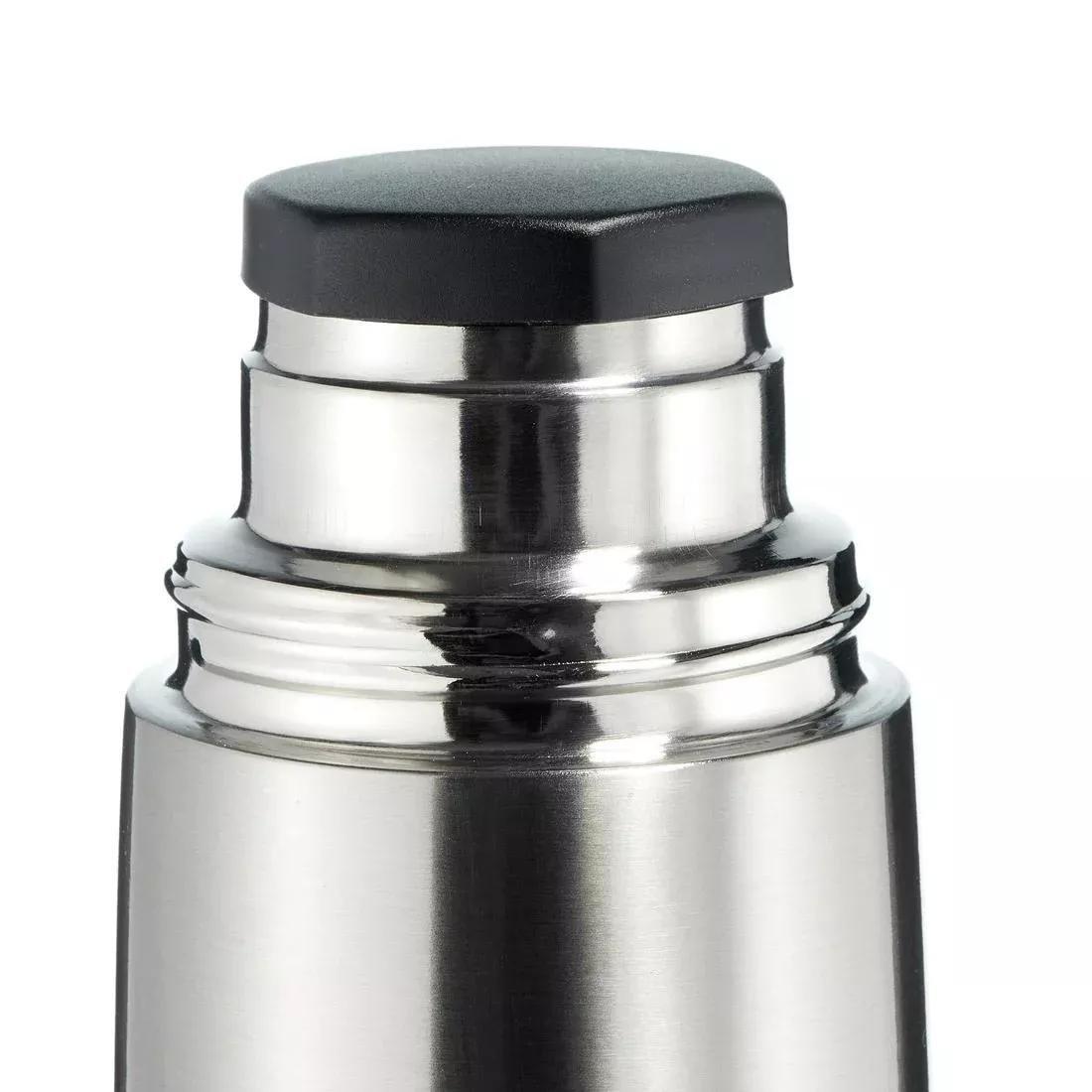 QUECHUA - Stainless Steel Isothermal Bottle - 1L, Blue