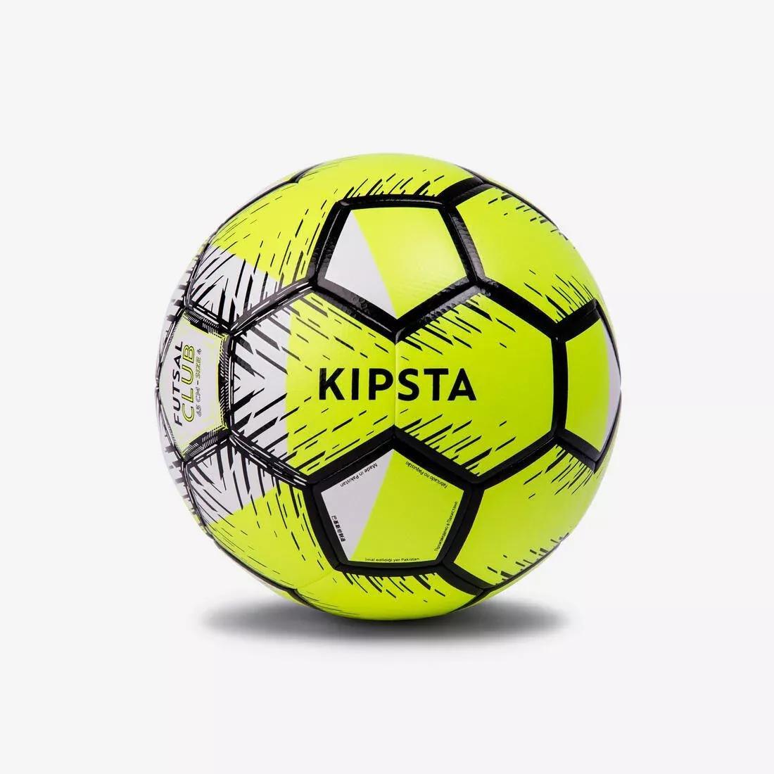 Futsal Ball - 500, Yellow, No Color, large image number 0