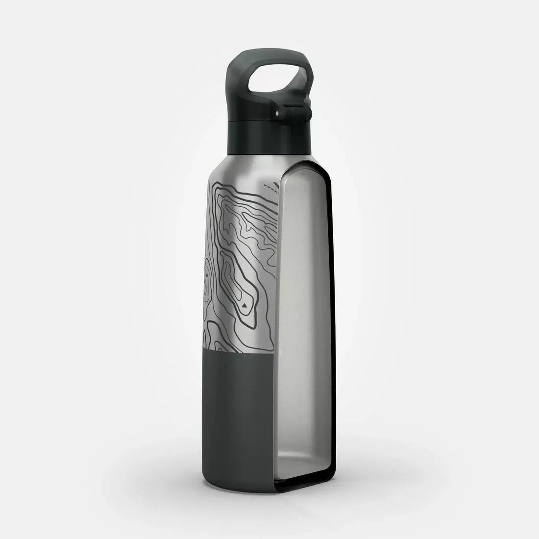 Stainless Steel Hiking Bottle - 0.8L Limited Edition Mh500, Grey, 5401_000, medium