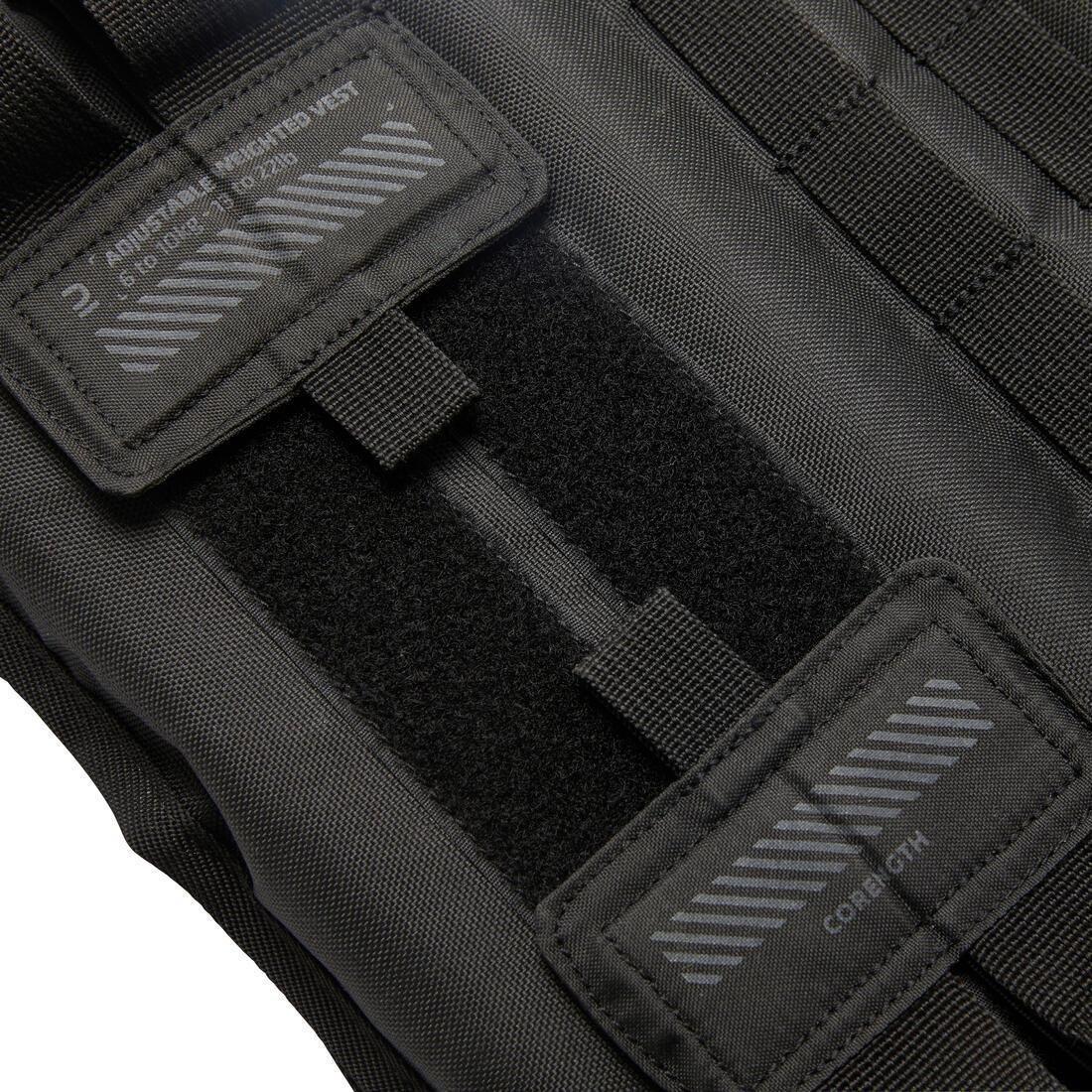 Weight Training And Cross Training Weight Vest - Adjustable 6-10Kg, Black, No Color, large image number 3