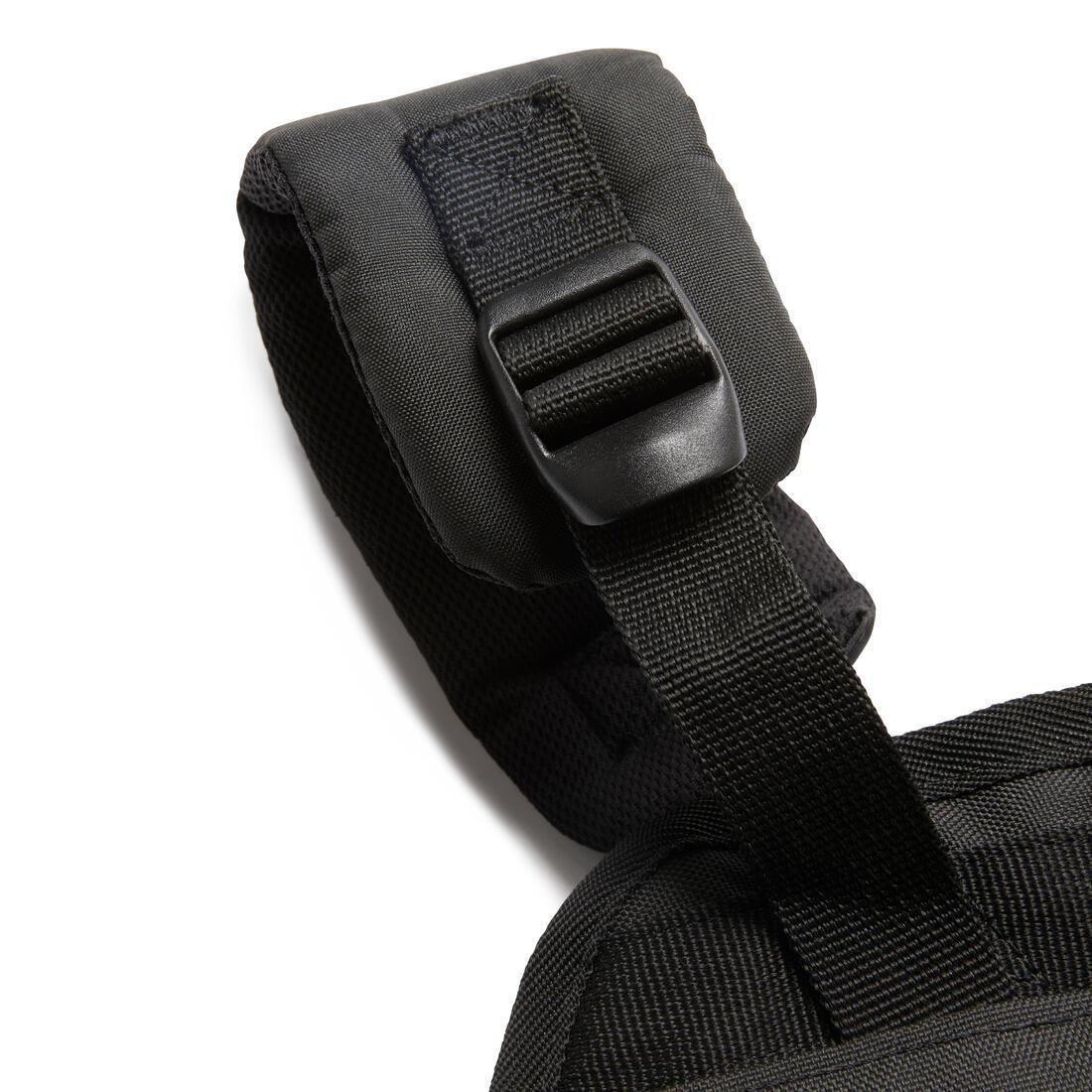 Weight Training And Cross Training Weight Vest - Adjustable 6-10Kg, Black, No Color, large image number 5