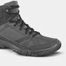 QUECHUA - Men Walking Boots - Nh100 Mid, Grey