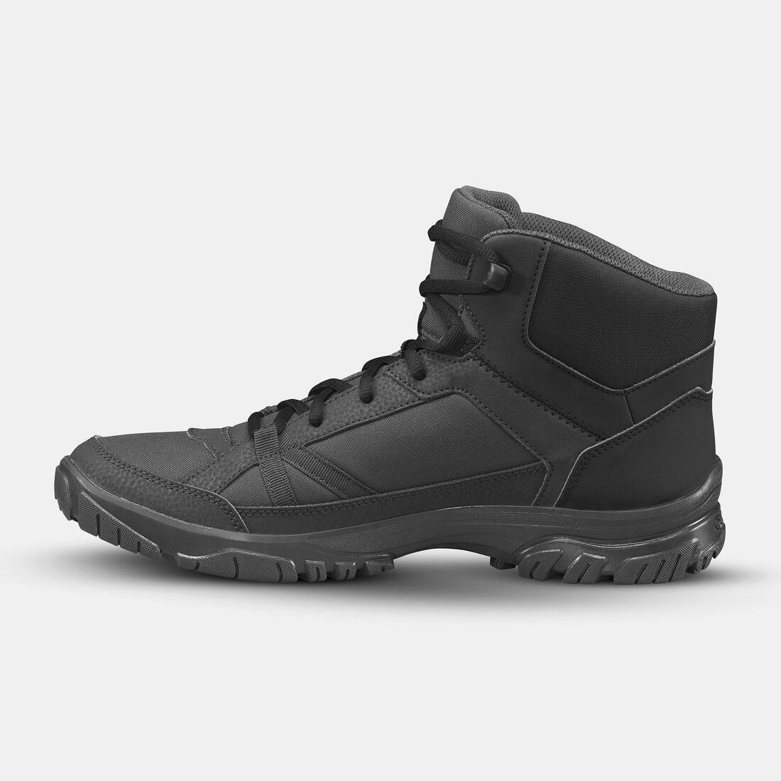 Men Walking Boots - Nh100 Mid, Grey, , large image number 10