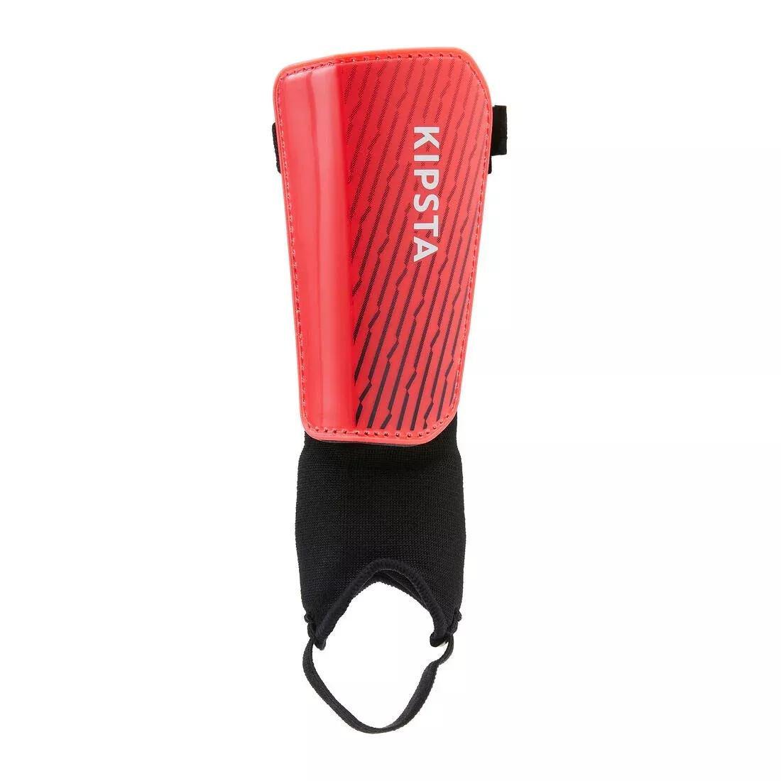 Kids Unisex Football Shin Pads - Essential 140, Black, , large image number 8