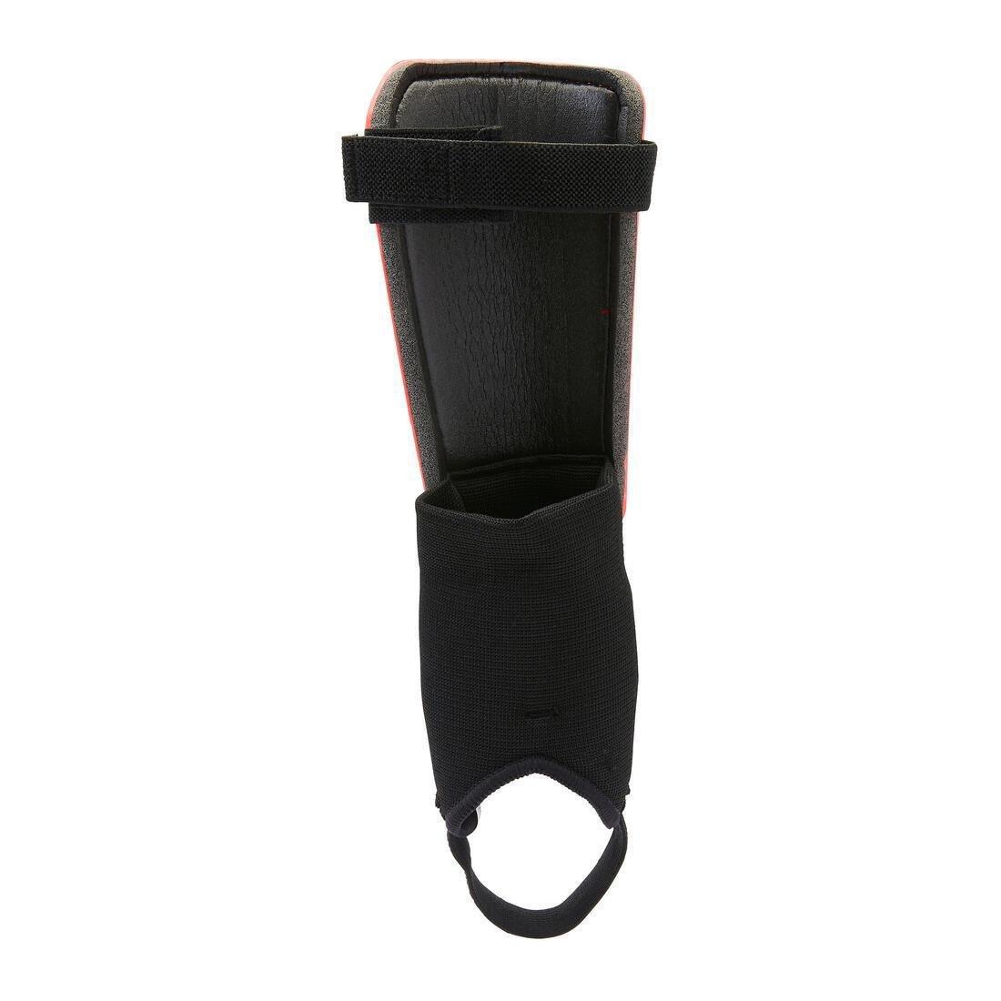 Kids Unisex Football Shin Pads - Essential 140, Black, , large image number 9