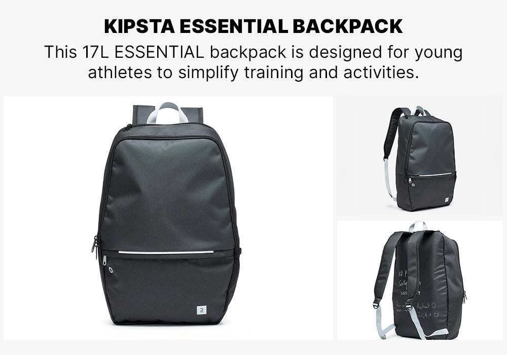 17L Essential Backpack, Grey, No Color, medium
