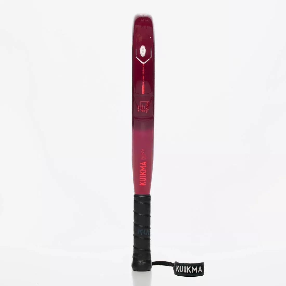 Adults Padel Racket - Pr Power Carbon, Red, No Color, large image number 9