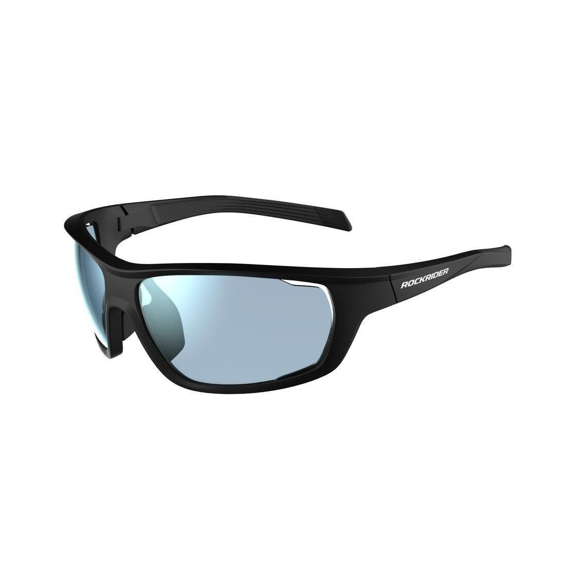 Photochromic Mountain Bike Glasses - Cat 1-3, Black, No Color, large image number 0