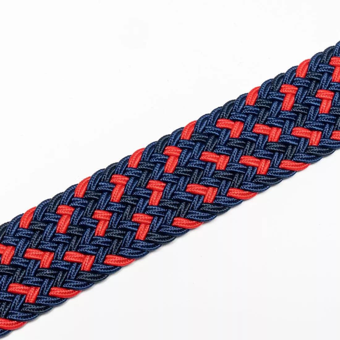 Golf Elastic And Stretchy Braided Belt, Blue, , large image number 14