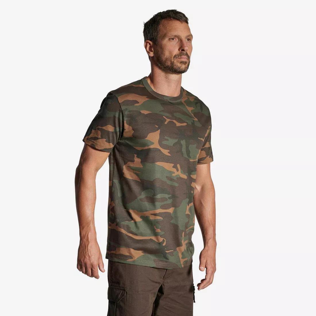 SOLOGNAC--T-SHIRT MC 100 ECO C AMO ISL BLACK, , large image number 1