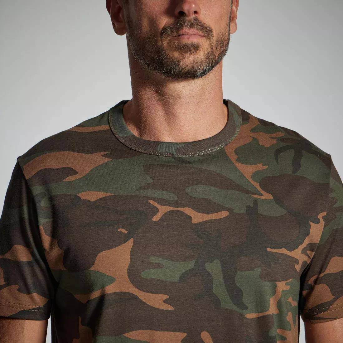 SOLOGNAC--T-SHIRT MC 100 ECO C AMO ISL BLACK, , large image number 3