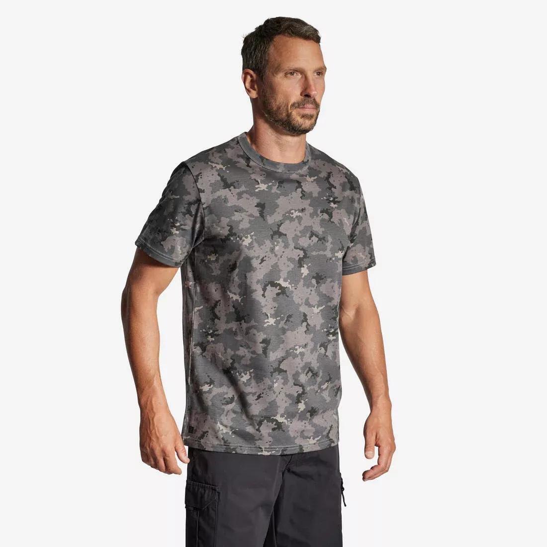 SOLOGNAC--T-SHIRT MC 100 ECO C AMO ISL BLACK, , large image number 5