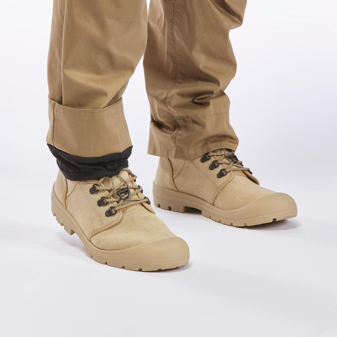 Men Desert Trekking Anti-Uv Eco-Designed Trousers - Desert 900, Brown, , large image number 6