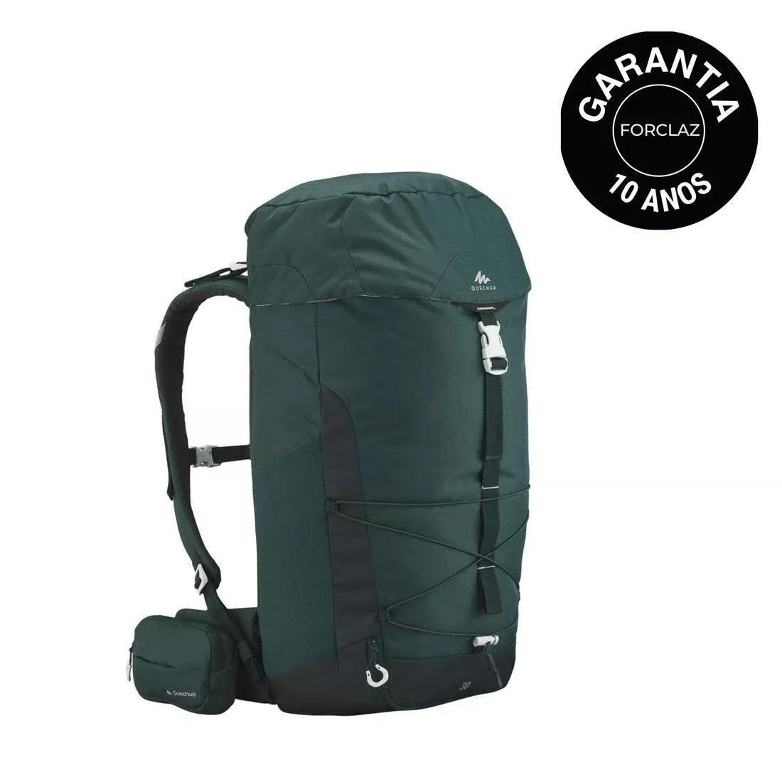 Mountain Hiking Backpack 30L - Mh100, Green, No Color, large image number 1