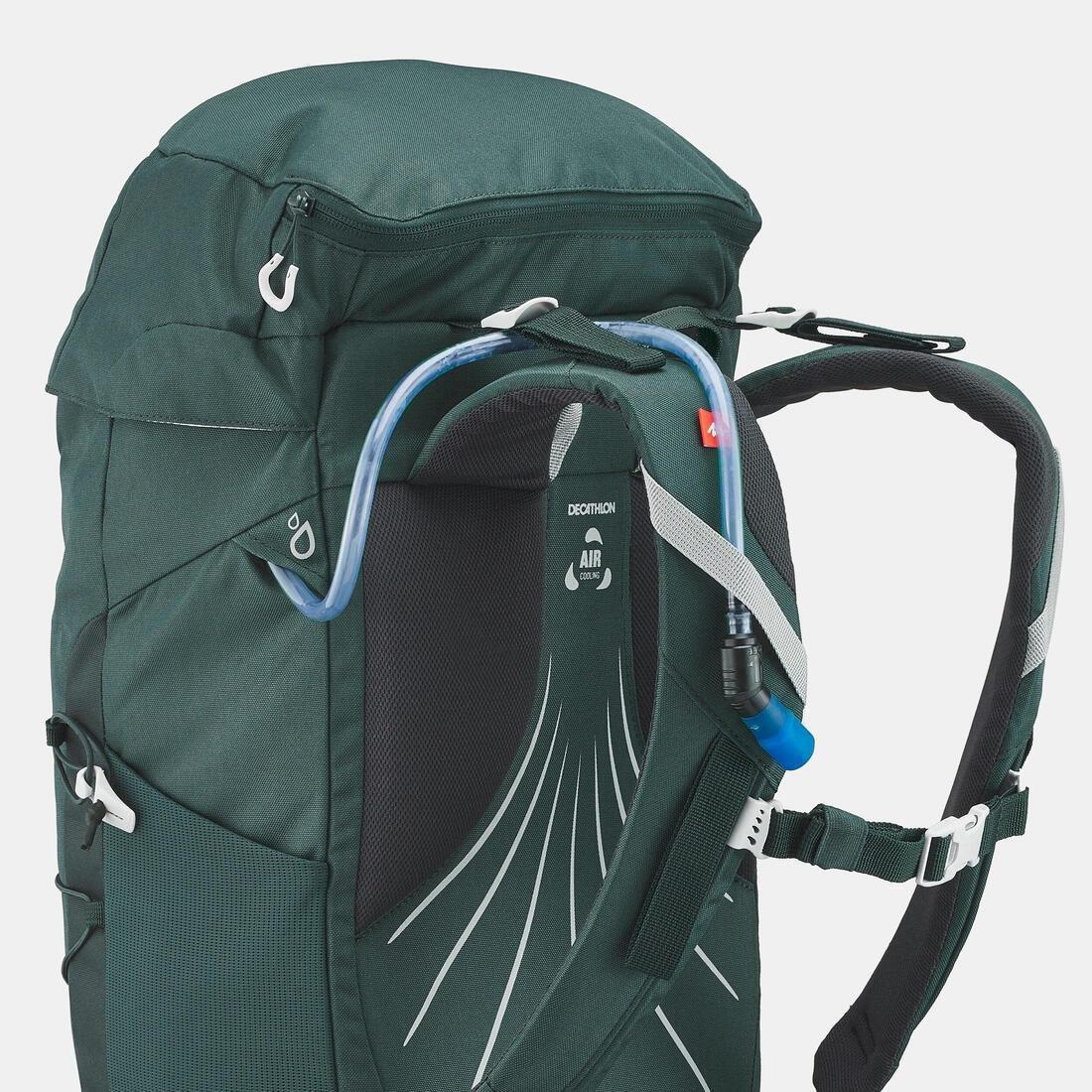 Mountain Hiking Backpack 30L - Mh100, Green, No Color, large image number 13