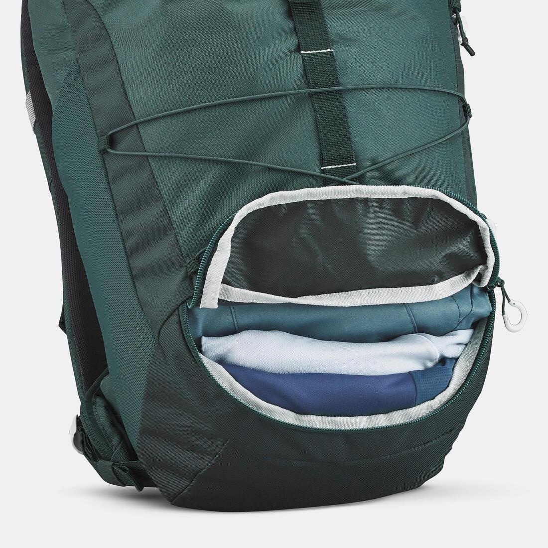 Mountain Hiking Backpack 30L - Mh100, Green, No Color, large image number 14