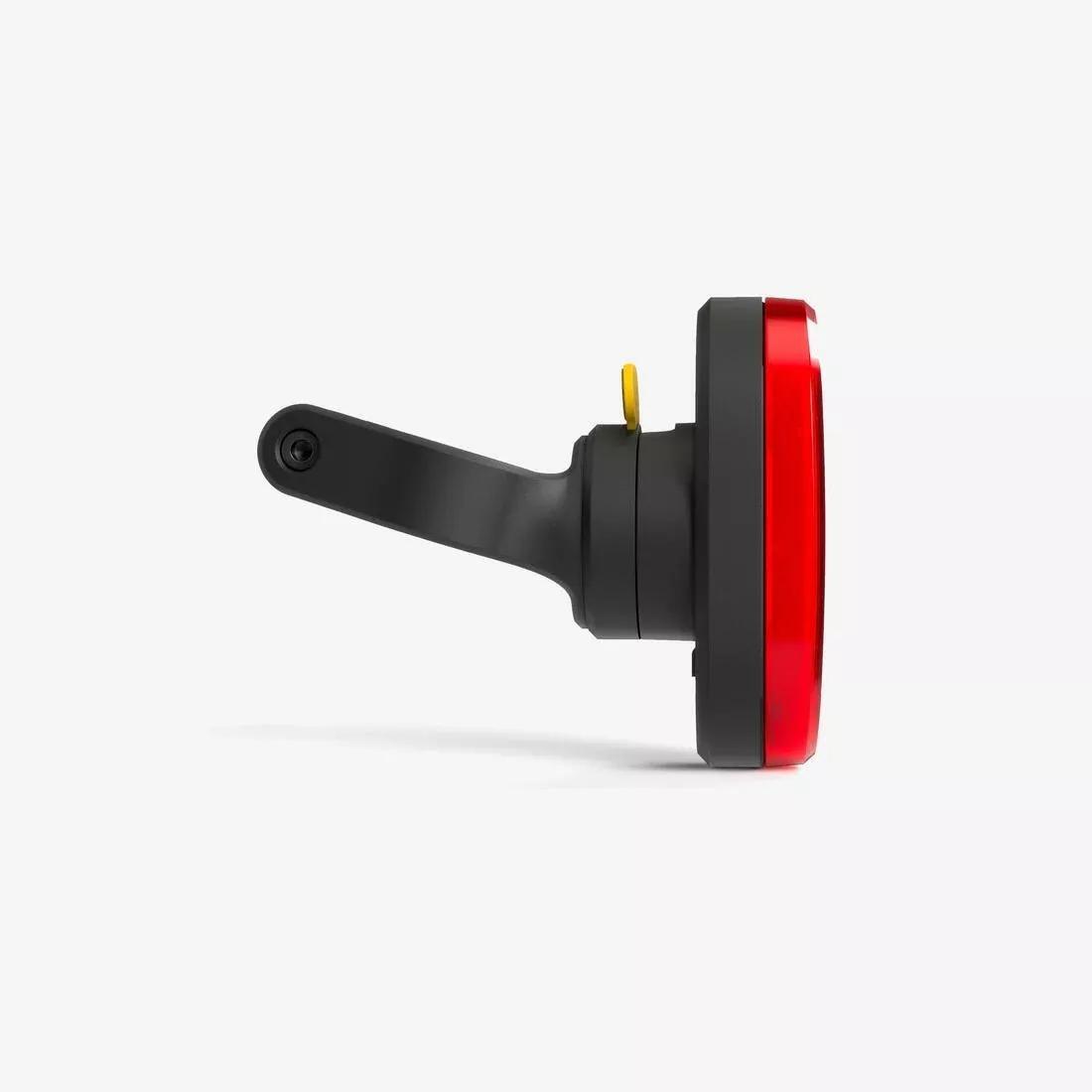 USB Rechargeable Rear Bike Light With Deceleration Sensor - RL930, Black, No Color, large image number 3