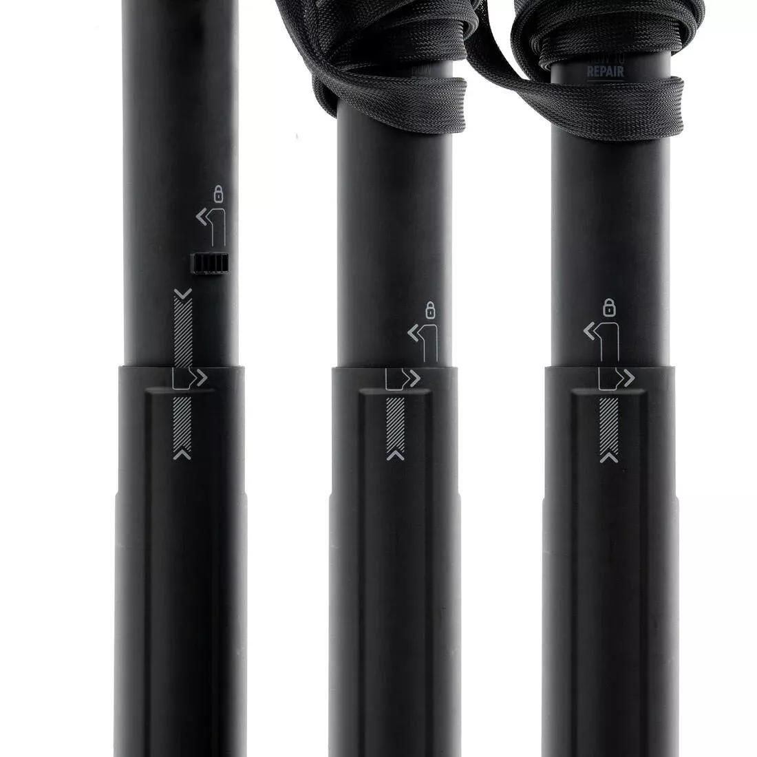 Compact Stand Up Paddle And Kayak Dual-Action, High-Pressure Pump 0-20 Psi, Black, No Color, large image number 6