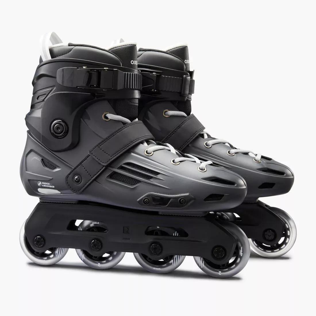 Adults Inline Skates - MF140 Hard Shell, Grey, No Color, large image number 8