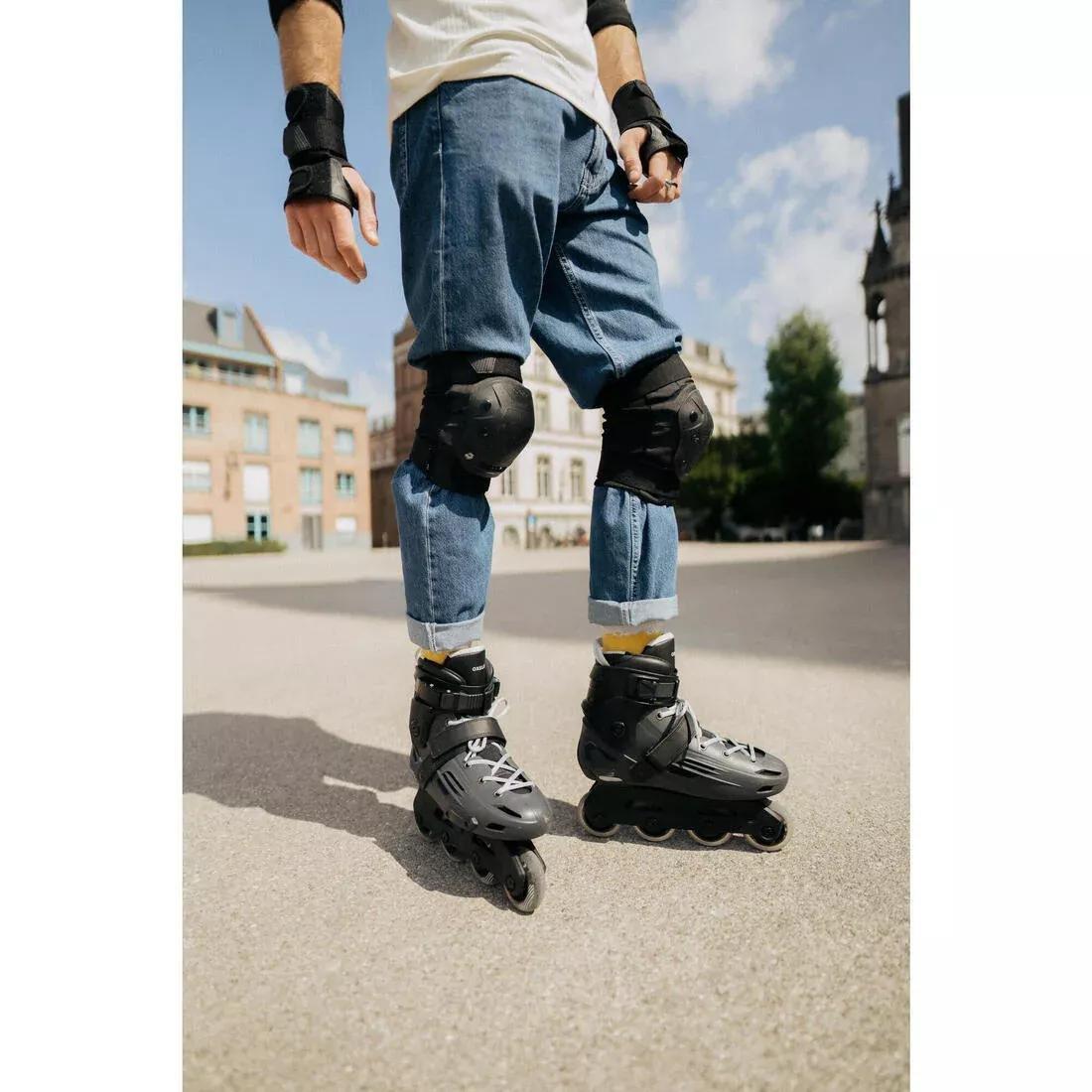 Adults Inline Skates - MF140 Hard Shell, Grey, No Color, large image number 10