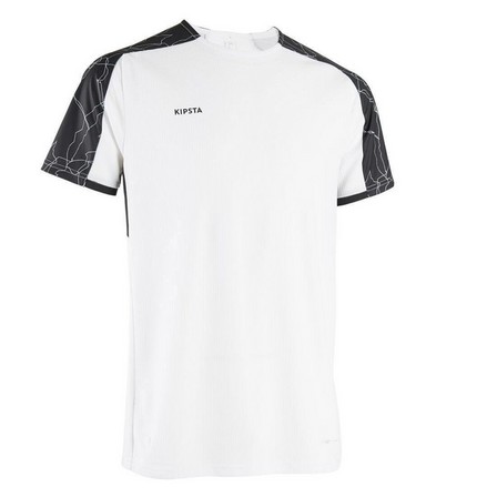 KIPSTA - Short-Sleeved Football Shirt Viralto Solo Letters, White