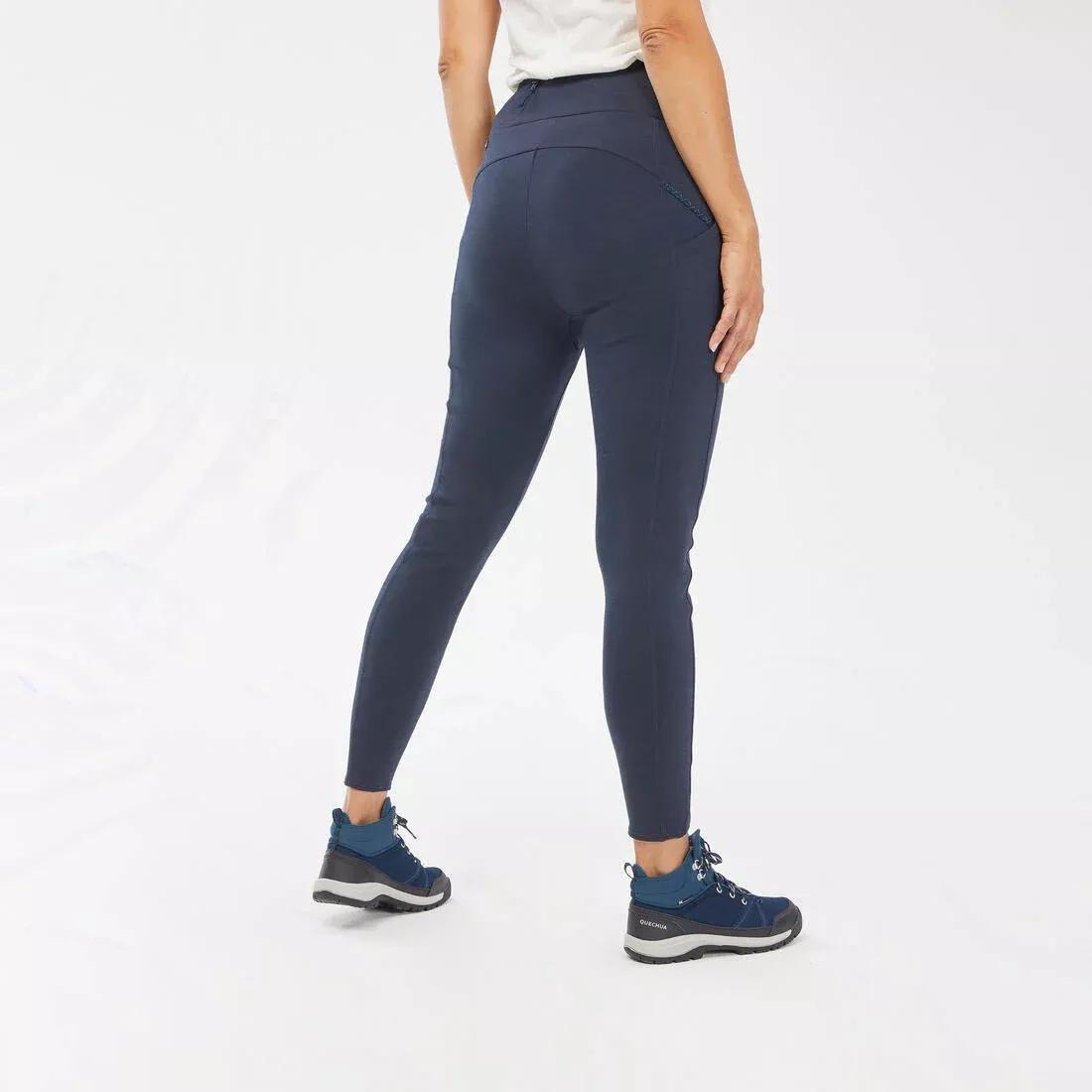 ORANGE Women's hiking leggings NH100, , large image number 4