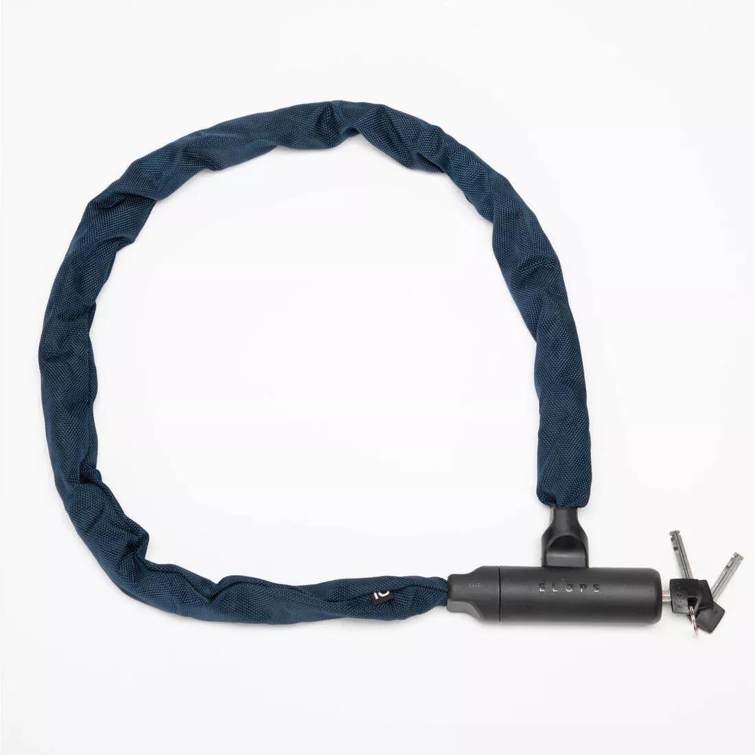 Unisex Chain Bike Lock 520 202, No Color, large image number 0