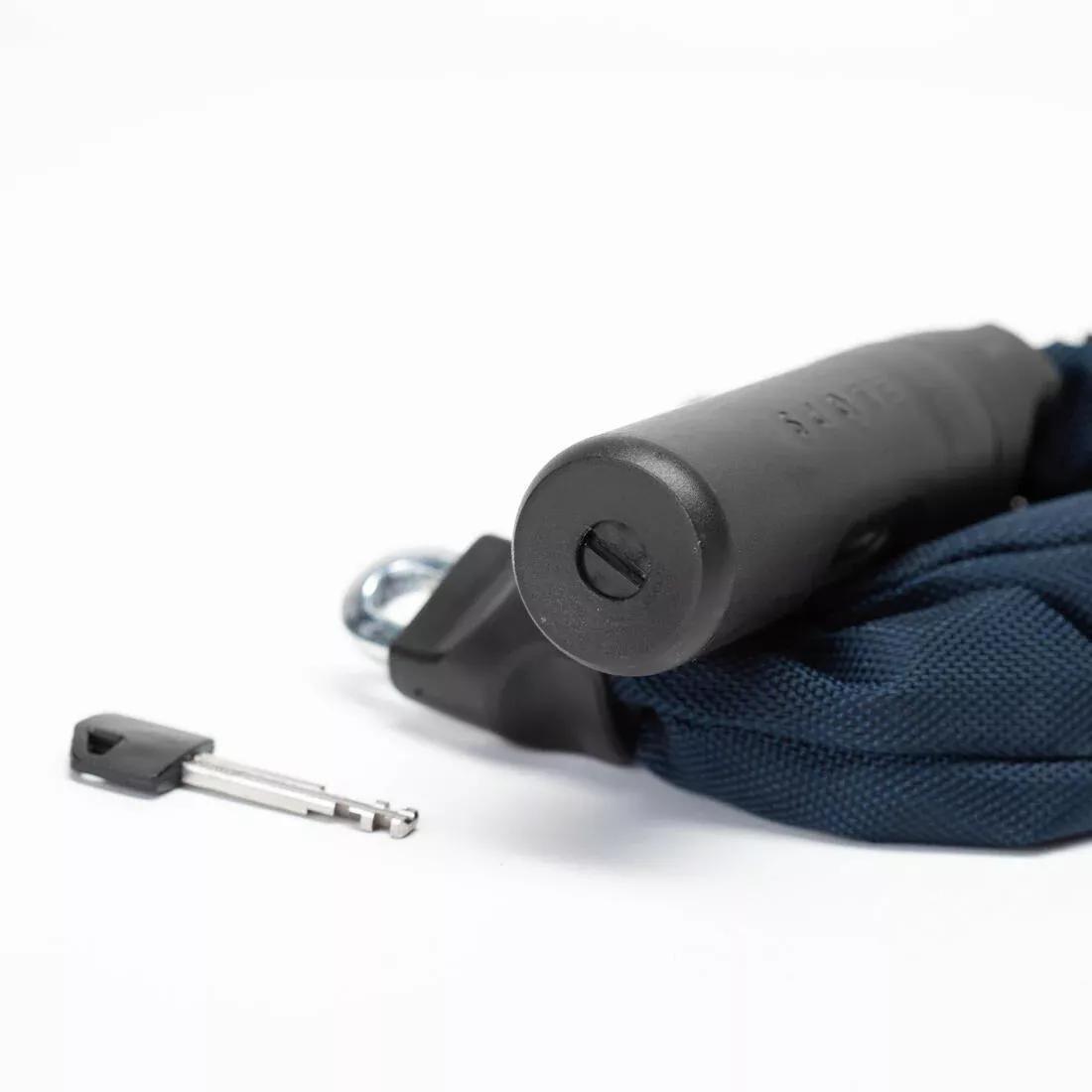 Unisex Chain Bike Lock 520 202, No Color, large image number 2