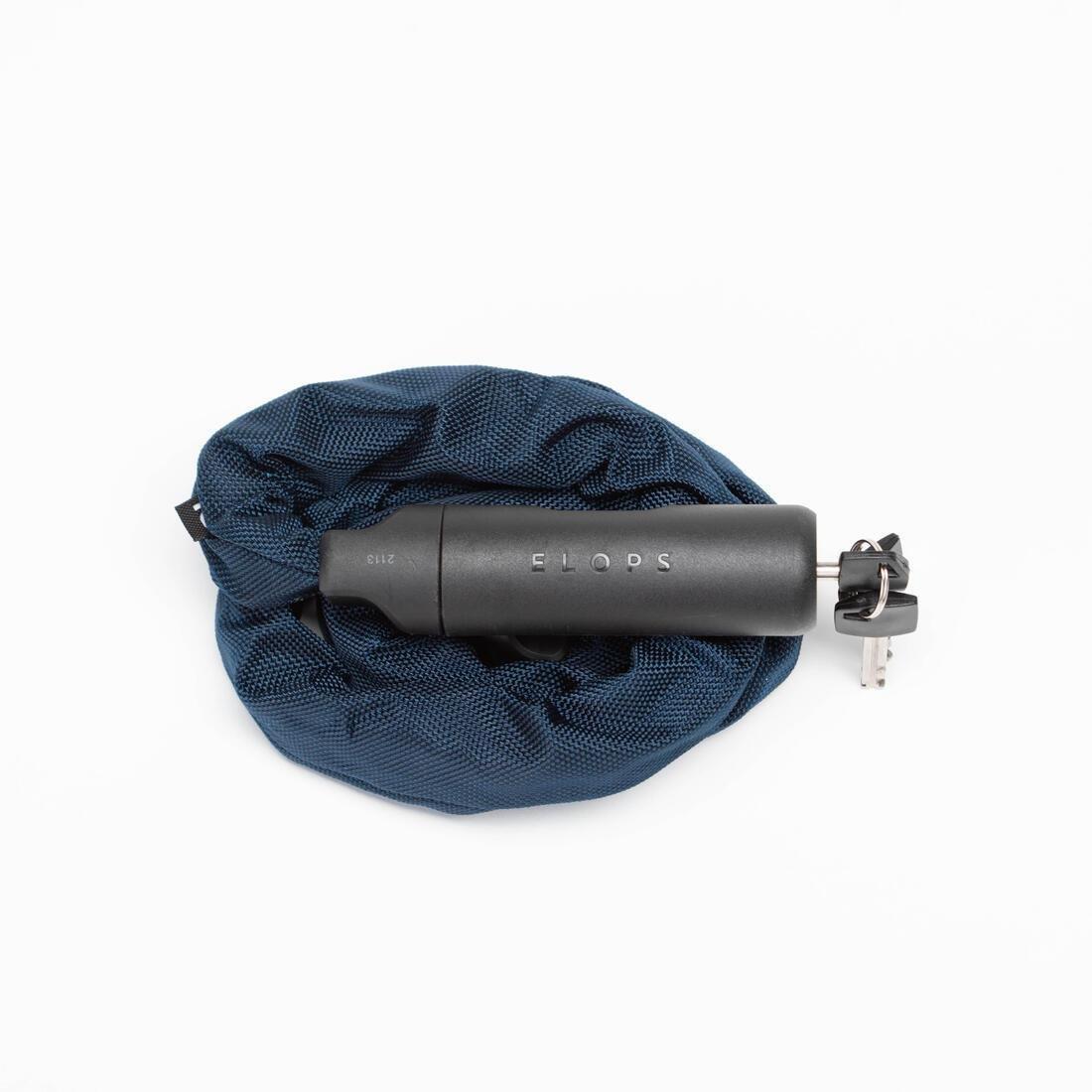 Unisex Chain Bike Lock 520 202, No Color, large image number 4