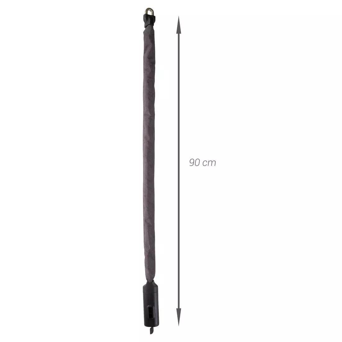 BLACK Bike Chain Lock 900 L, No Color, large image number 6