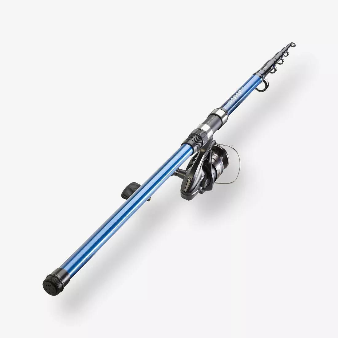 Combo Ledgering sea fishing - SEACOAST 500 350 80-150 Gr, Blue, No Color, medium